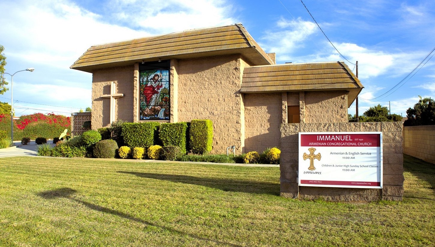 Church front 6 w stained glass r1