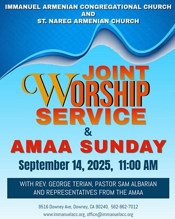 AMAA SUNDAY JOINT SERVICE 2025